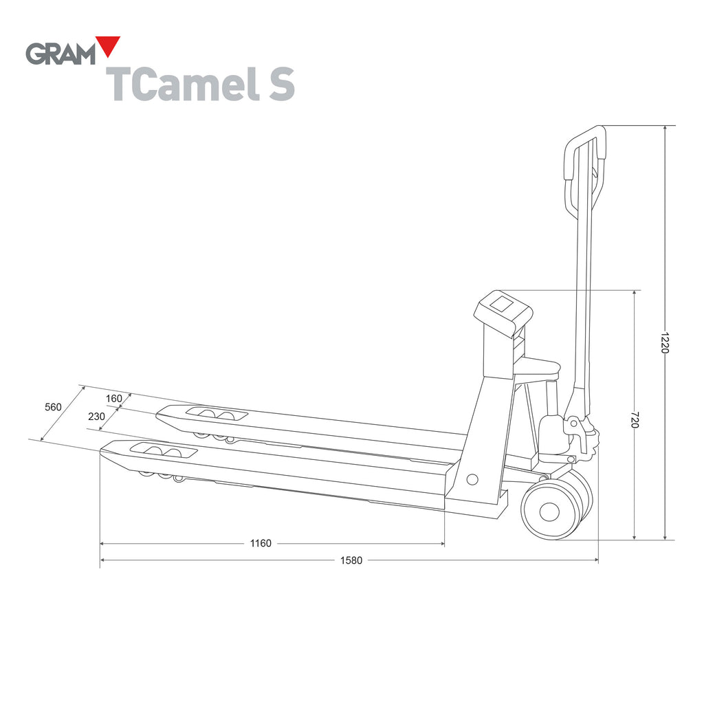 TCamel S - Porta Paletes